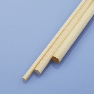 편백나무(히노끼)목봉 지름50mm*300~3000
